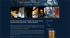 Desktop Screenshot of ligoranoreese.net